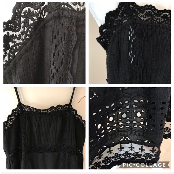 Free People This Is It Cotton Lace Dress XS NWT - Picture 7 of 8